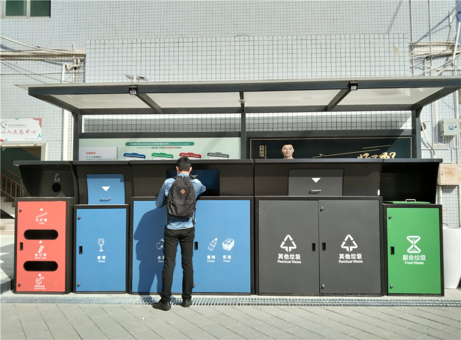 深圳垃圾桶厂家佩天环境，城管局优质合作伙伴